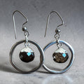 Silvered Smoke Earrings