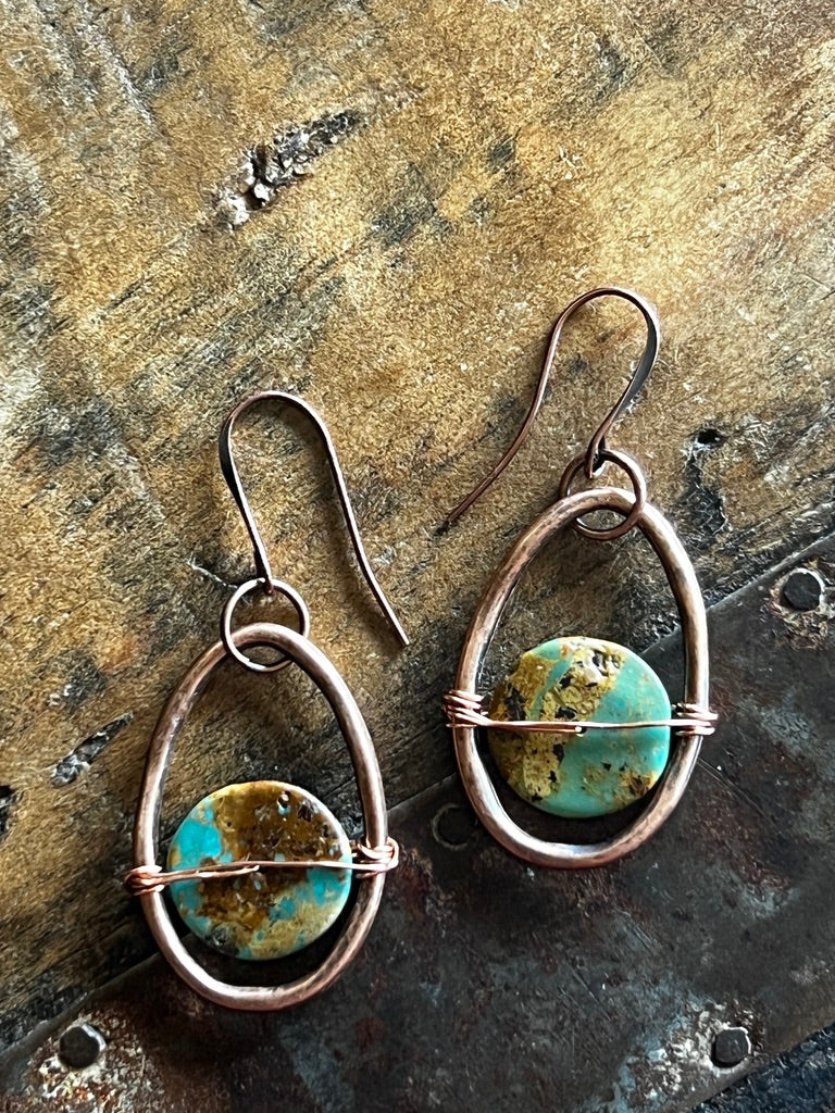 Turquoise Rhythm Earrings
