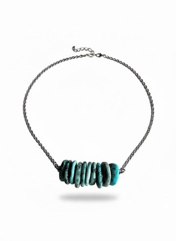 Classic Tibetan Turquoise Necklace