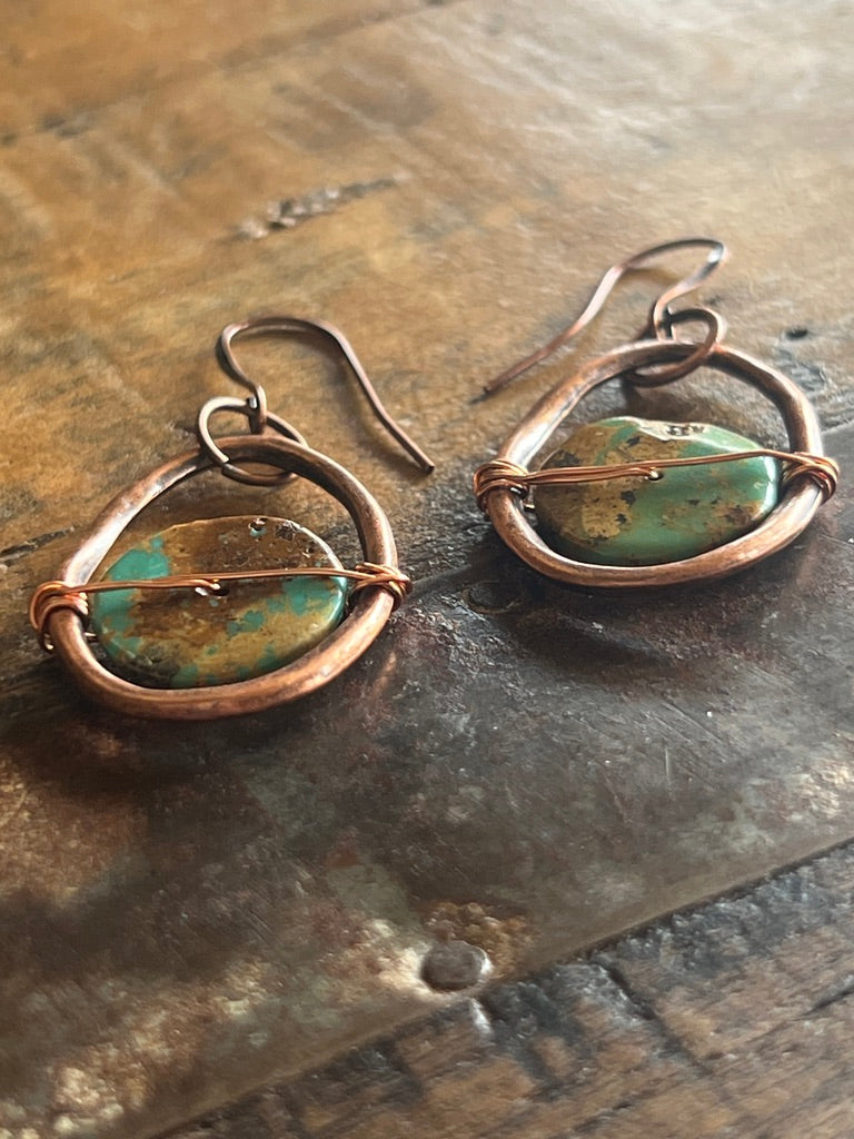 Turquoise Rhythm Earrings