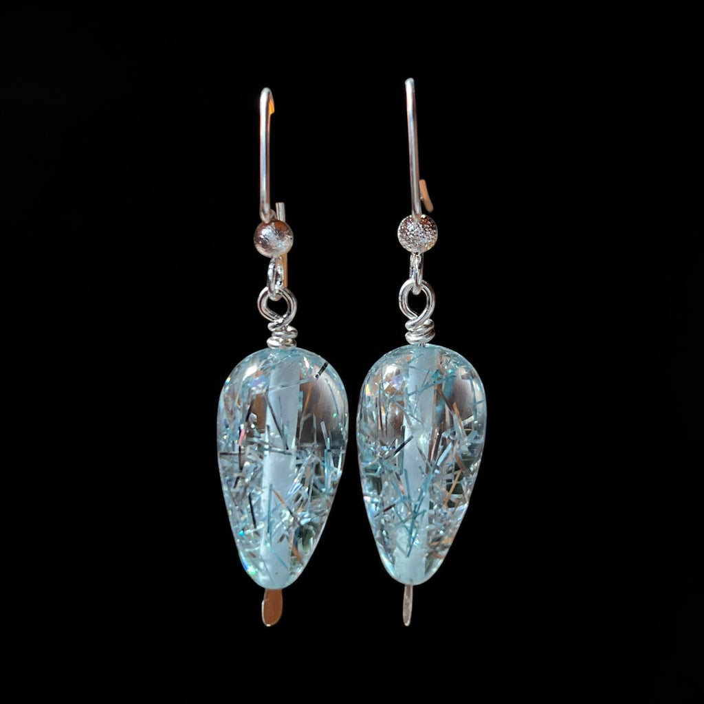 Blue Skies and Sparkle Earrings 💙✨
