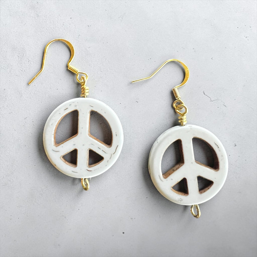 Peace Out Earrings