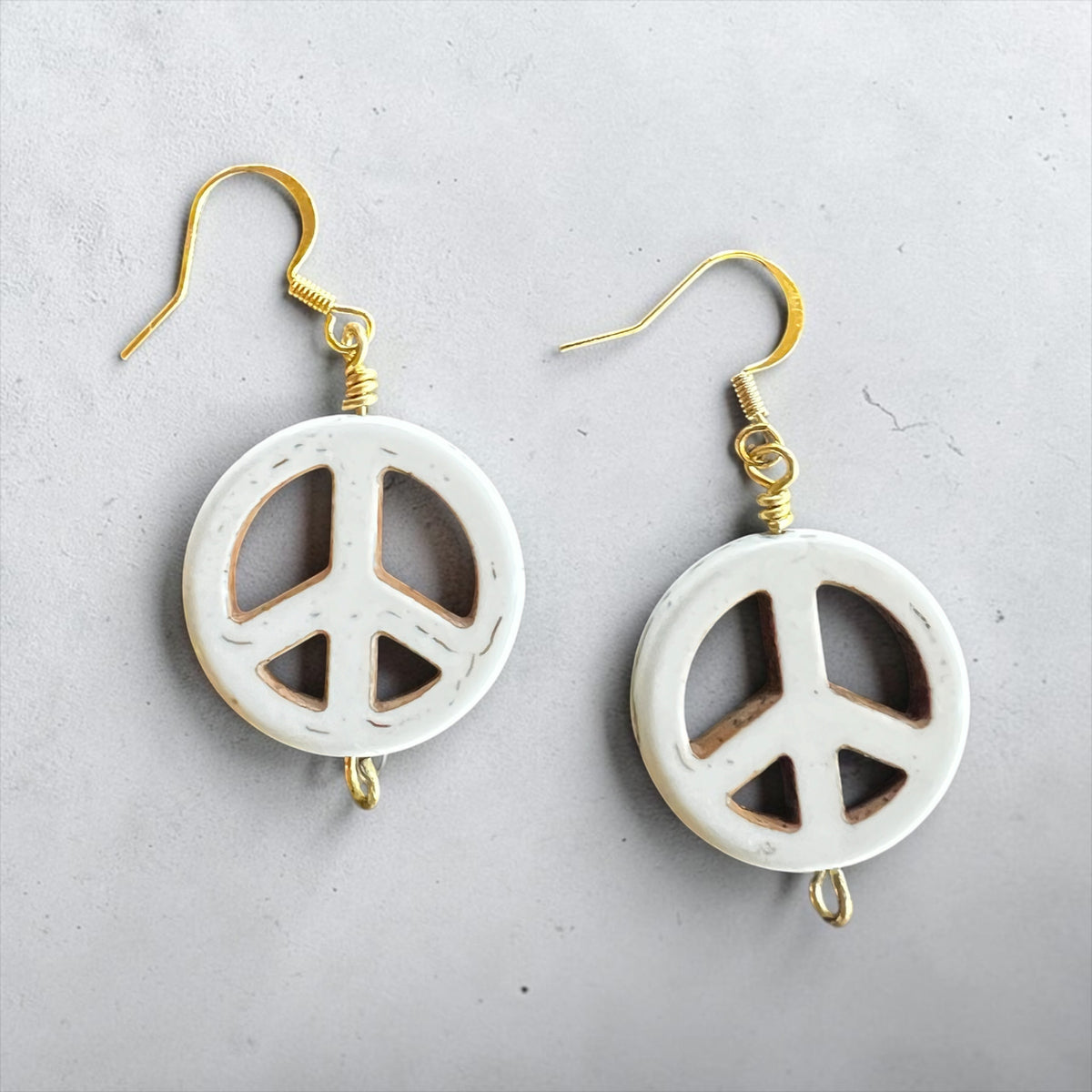 Peace Out Earrings