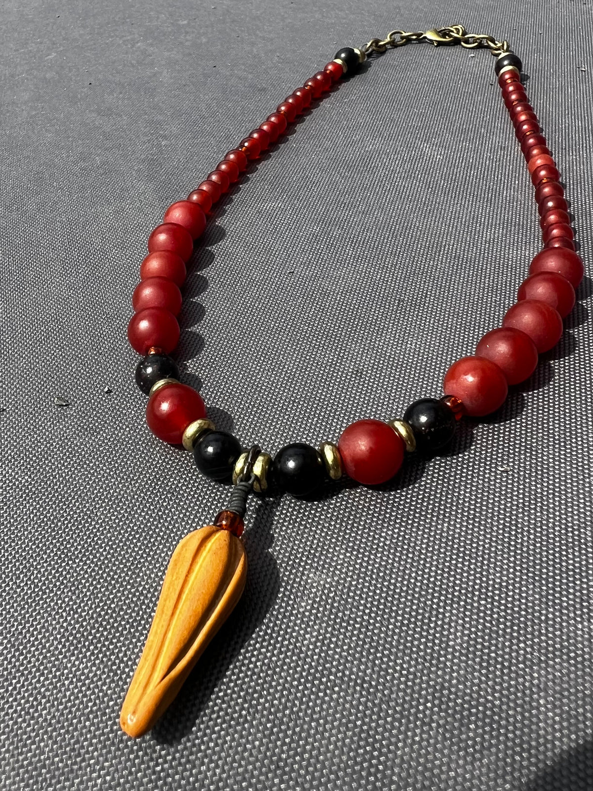 Ember and Earth Necklace