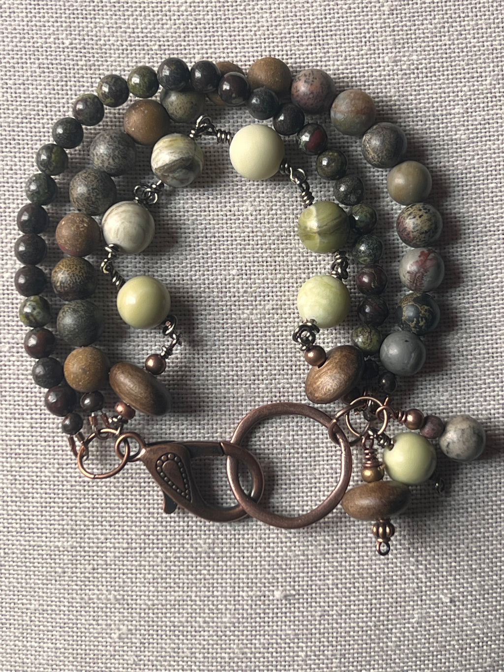 Gathered Layers Bracelet