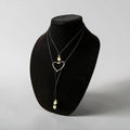 Heart Bolo Necklace