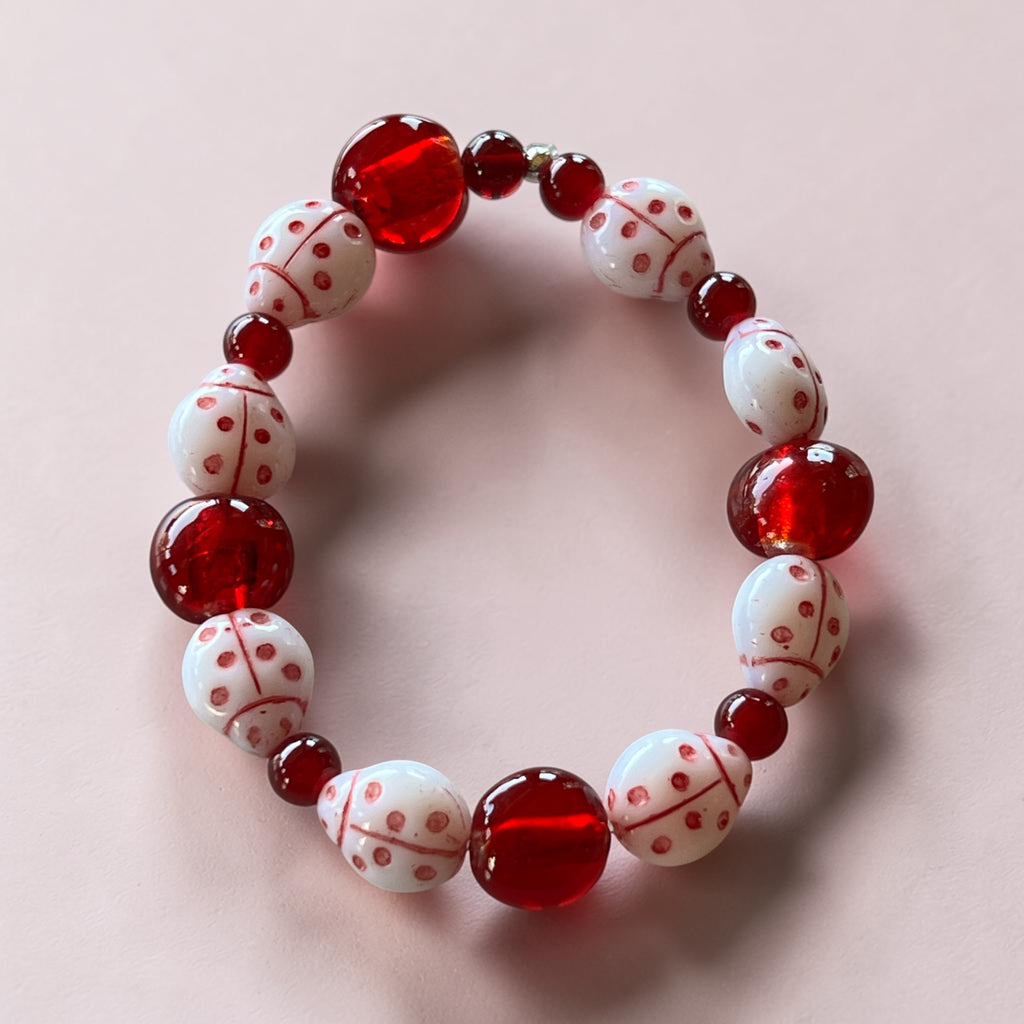 Lucky Little Ladybug Bracelet 🐞✨