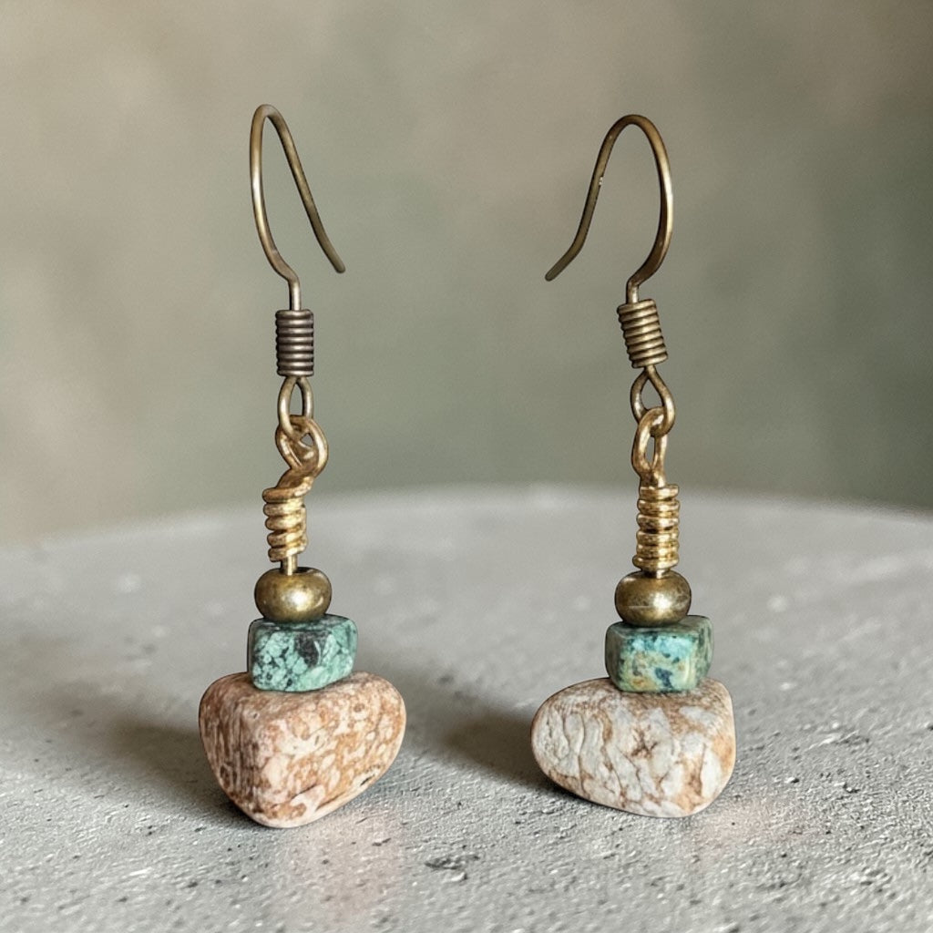 Lightweight Earth-Inspired Earrings
