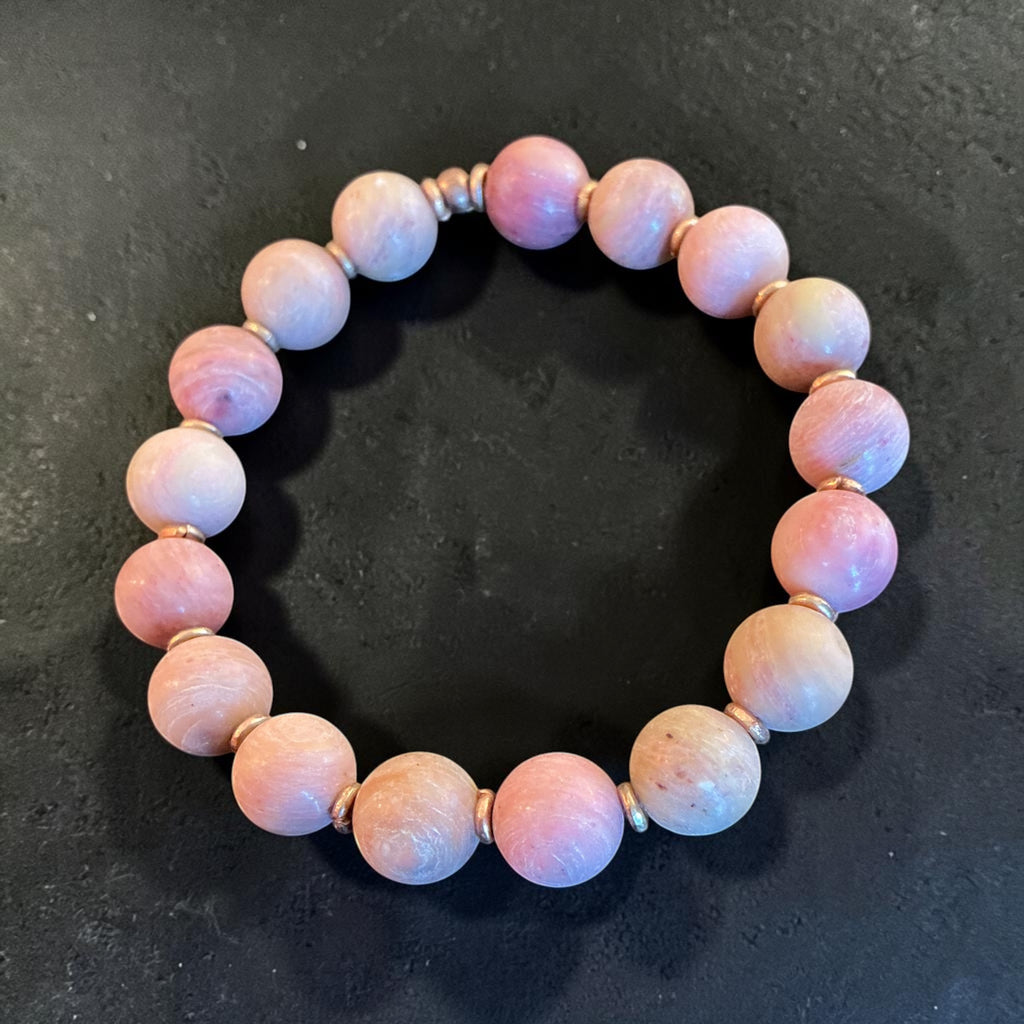 Redwood Jasper & Copper Bracelet + Earring Pairing