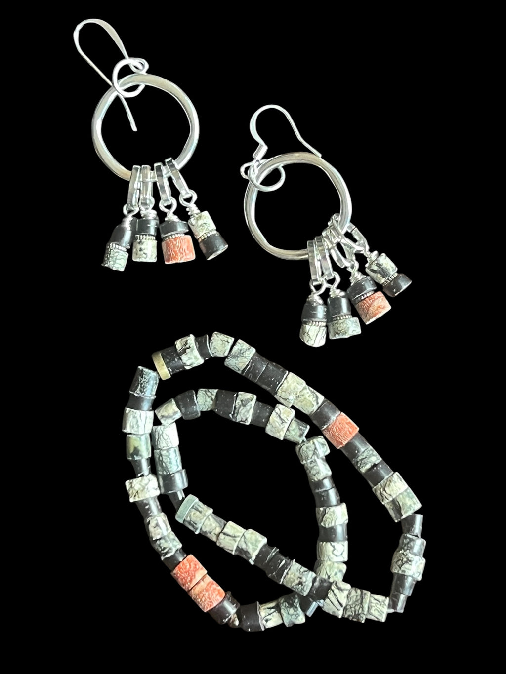 Serpentine Bracelet & Earring Pairing
