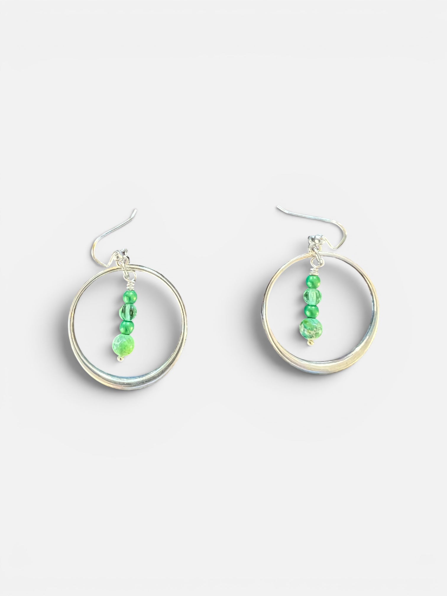 Three Musketeers of Color Earrings