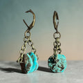 Tibetan Turquoise Earrings