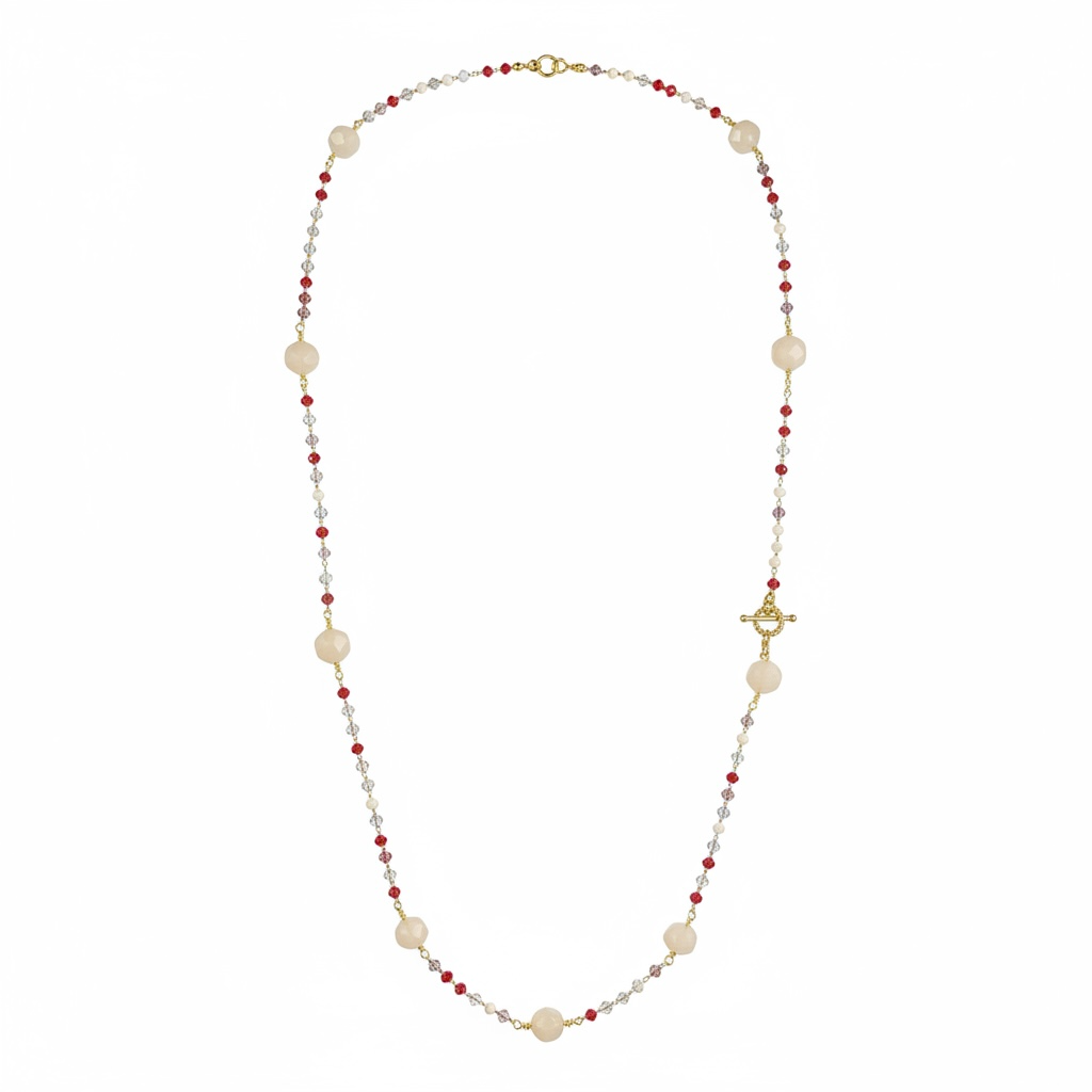 Spicy Crystal Chain Necklace