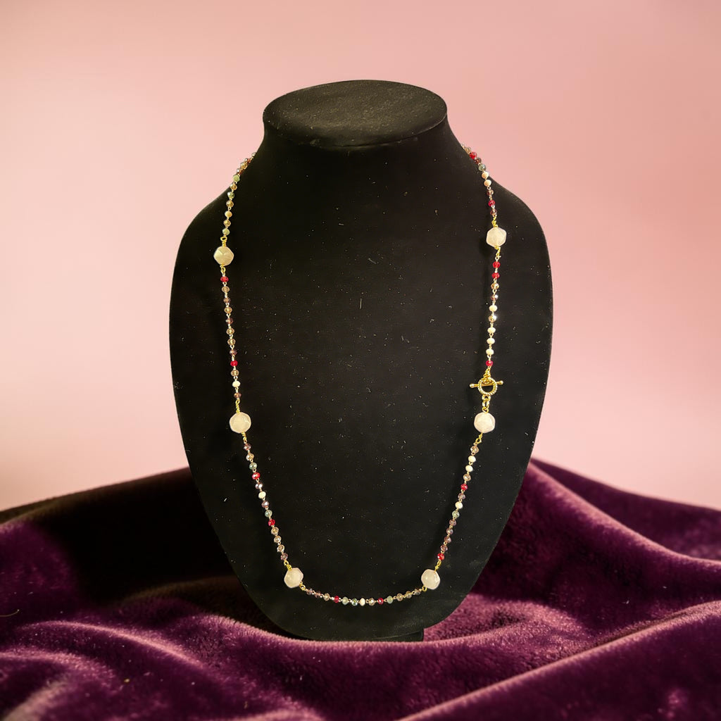 Spicy Crystal Chain Necklace