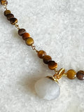 Golden Tiger Moon Necklace