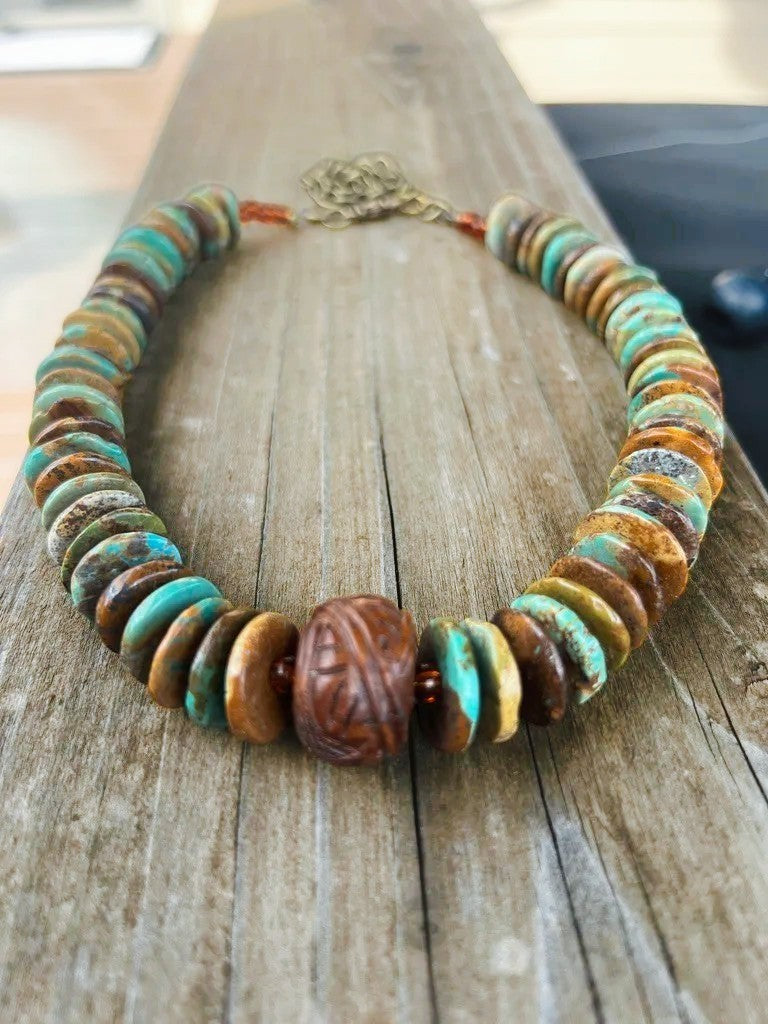 Turquoise Rhythm Necklace