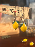 🍋 Amalfi Sunshine Lemon Earrings
