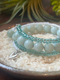 Tropical Frost Wrap Bracelet