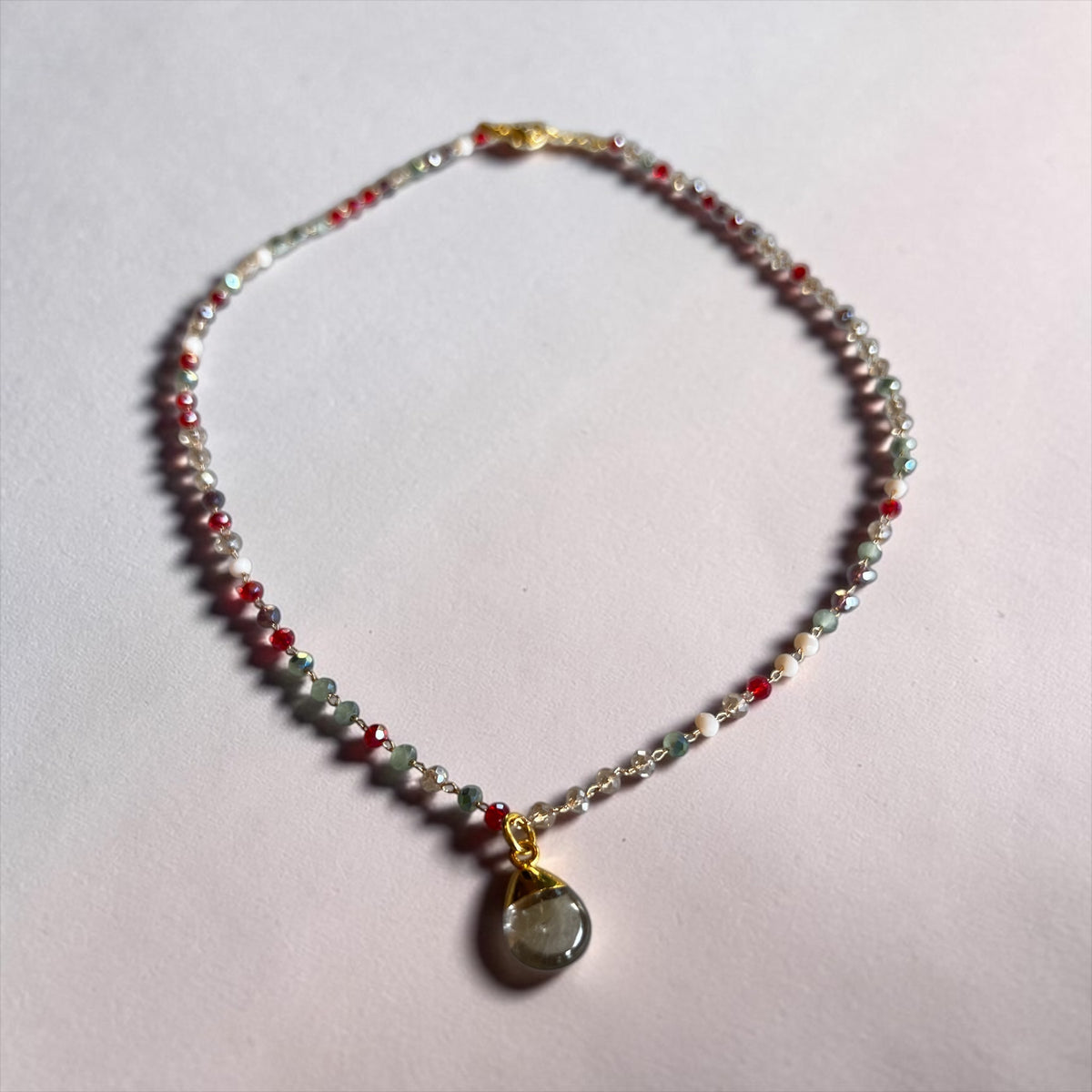 Smoky Spark Necklace